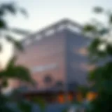 Corporate building of Al Rodina Insurance showcasing modern architecture