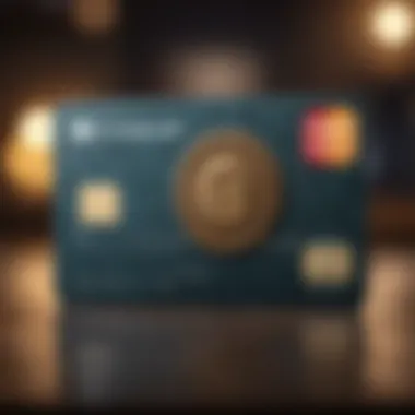 International Debit Card Features A close-up of a debit card with international symbols