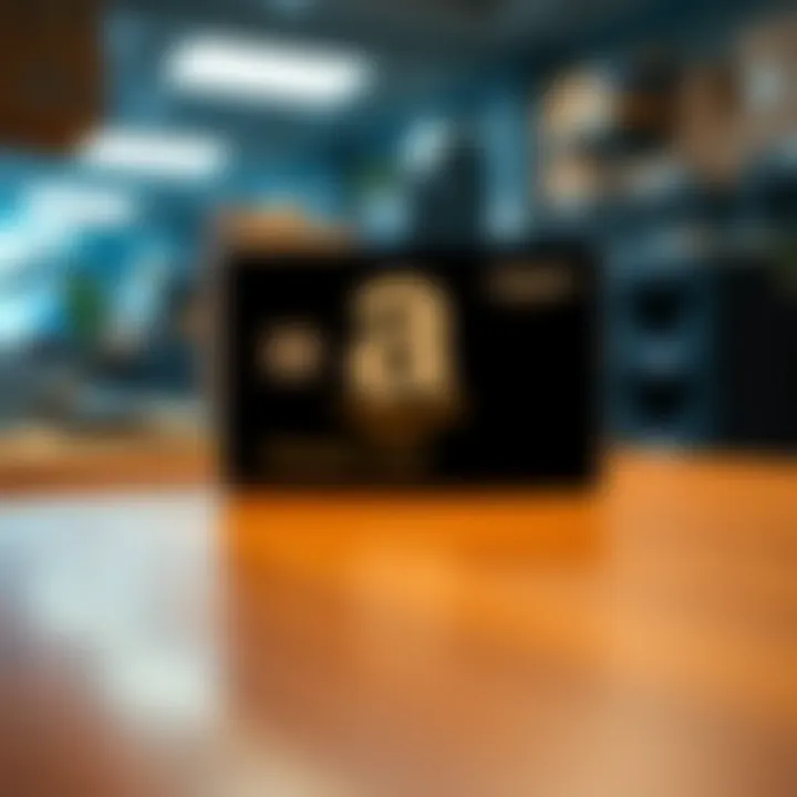 Application procedure for Amazon Card