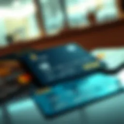 A selection of diverse credit cards displayed on a sleek surface