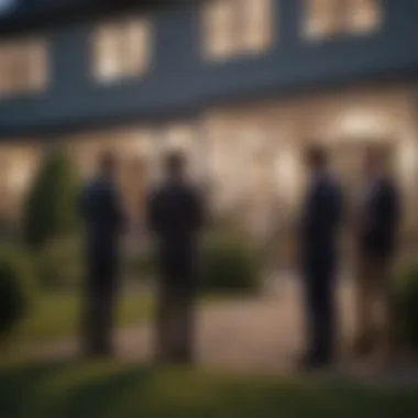 Effective Property Management Strategies A group of professionals discussing property management strategies