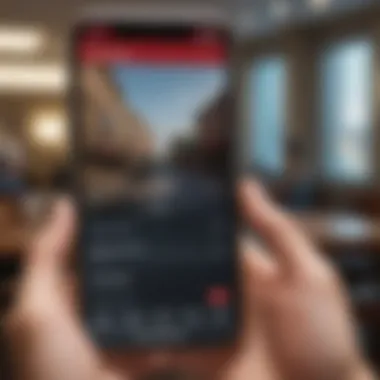 Seamless Navigation Experience in Wells Fargo Mobile Application Navigating through the Wells Fargo mobile app