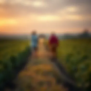 Understanding the Concept of Deductibles Conceptual representation of insurance deductibles in agriculture