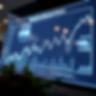 Trends in Interest Rates Graph showing fluctuating interest rates over time