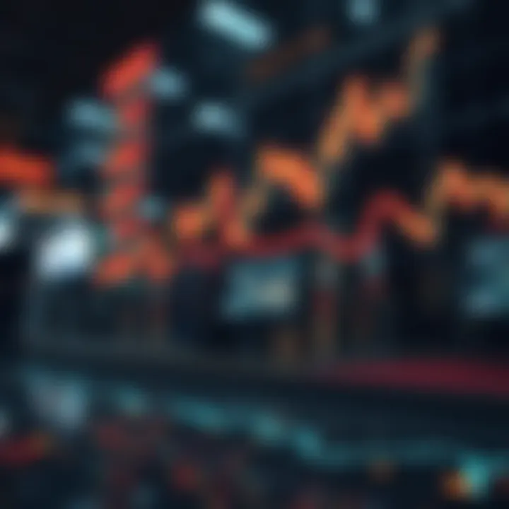 Visual representation of market dynamics influenced by momentum and interest rates