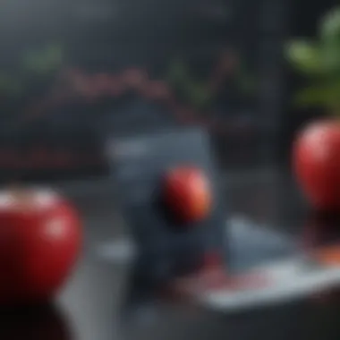 Enhancing Your Financial Landscape with Apple Card A visual representation of the Apple Card alongside financial growth charts.
