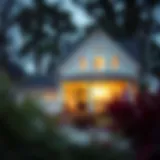 A house reflecting financial decisions
