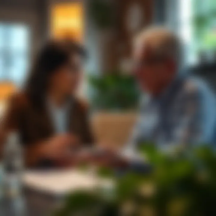 Trust beneficiaries discussing property value