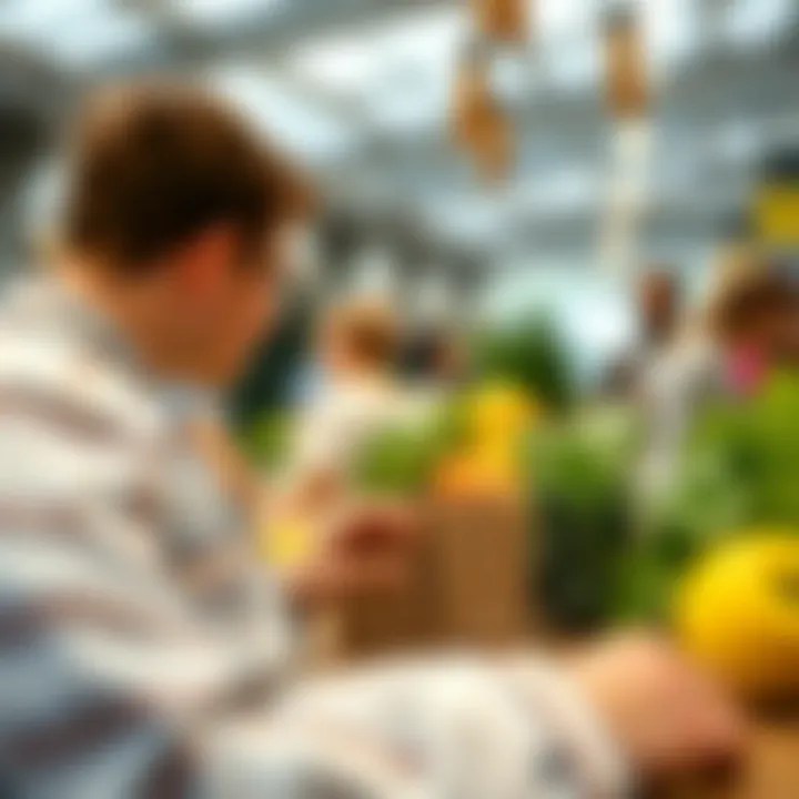 Visual representation of consumer support for green initiatives