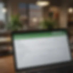 An illustration of QuickBooks Online interface showcasing tax features.