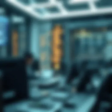 Technology's Influence on Investment Strategies Illustration of innovative technology impacting investment strategies