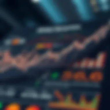 Global Economic Dynamics An infographic illustrating global economic data and analysis