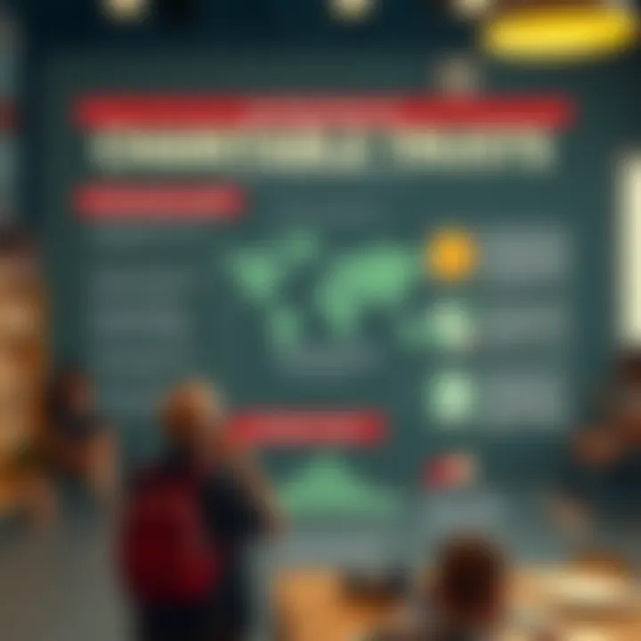 A detailed infographic explaining charitable trusts
