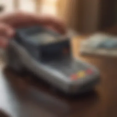 Comparison of Payment Methods Comparison infographic of PayPal portable card machine and traditional payment methods.