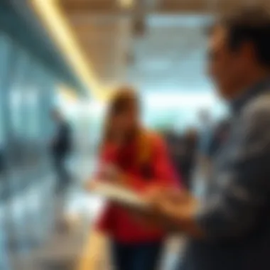 Travelers evaluating insurance benefits