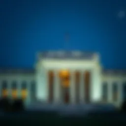 The US Federal Reserve Building